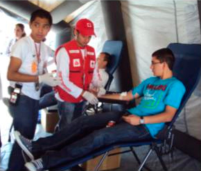 Donación de sangre